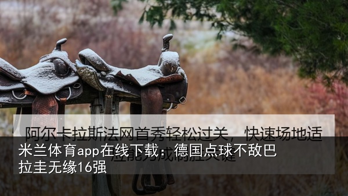 米兰体育app在线下载:德国点球不敌巴拉圭无缘16强