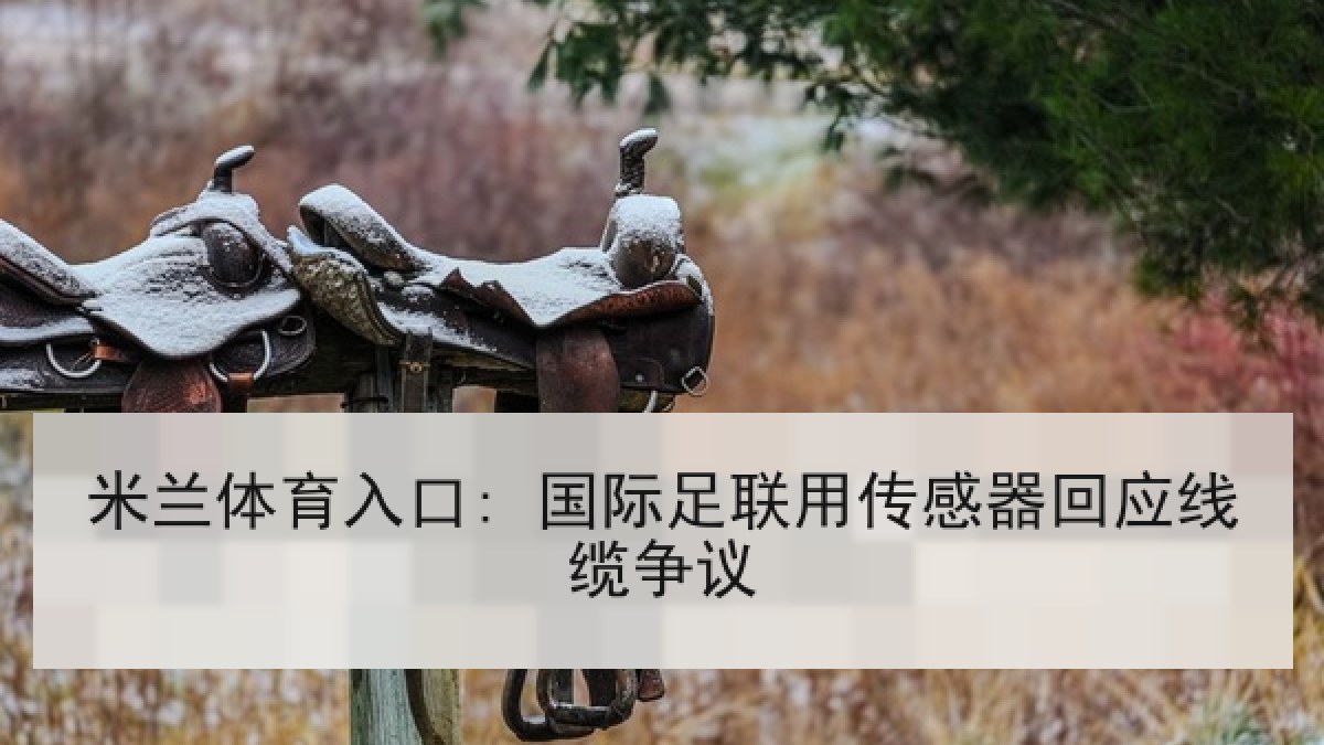 米兰体育入口: 国际足联用传感器回应线缆争议
